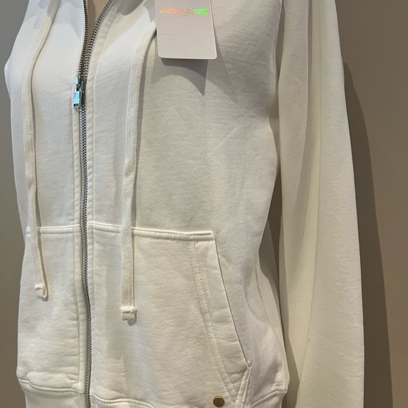 Zadig & Voltaire White Long Sleeve Relaxed Hoodie - Picture 3 of 16